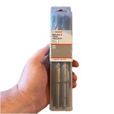 Image of Bosch SDS Plus-3 Hammer Drill Bit Set for Masonry - 16.0x150x210mm . Pack of 8