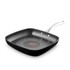 Image of Tower SmartStart Grill Pan,Ultra Forged 26cm, Induction Safe, Non-Stick,T900307