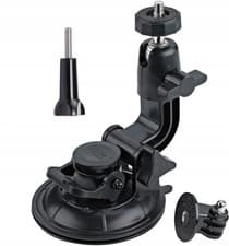 Image of Action Camera Windscreen Suction Mount Holder Stand