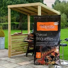 Image of Bar Be Quick Charcoal Briquettes 4.5kg Bag Longer Hotter Burn BBQ Ease Lighting