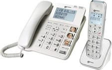 Image of Geemarc Amplidect 295-2 Amplified (30dB) Cordless Twin Pack Telephones Answering
