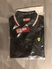 Image of Scuderia Ferrari Polo Shirt, Black, Size S, Regular Fit, ✅100% Genuine✅