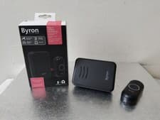 Image of Byron Wireless Portable Doorbell Set – 150 M Range – 16 Melodies – DBY-22351BS