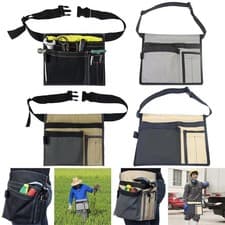Image of Portable Canvas Tool Waist Bag Multi- Edge-reinforced