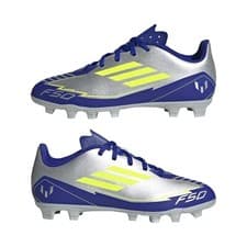 Image of ADIDAS BOYS GIRLS JUNIOR FOOTBALL BOOTS F50 MESSI CLUB FG / MG SHOES SOCCER