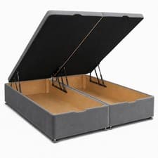 Image of Ottoman Storage Bed Divan Bed Soft Plush Velvet Drawers Gas Lift Up Frame Base