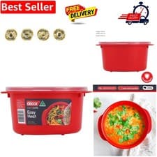 Image of Microsafe 1.5L Round food container. Microwave, freezer, dishwasher safe and ...