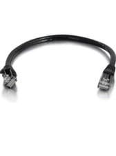 Image of C2G 1m Cat6 Booted Unshielded (UTP) Network Patch Cable - Black