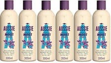 Image of Aussie Miracle Moist Shampoo 6 x 300 ml- 6 Pack