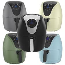 Image of EMtronics 4.5 Litre Digital Air Fryer with 60 Minute Timer - Various Colours