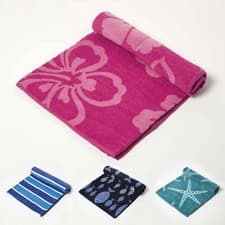 Image of Recycled Cotton Beach Bath Swimming Camping Quick Drying Eco-Friendly Towel