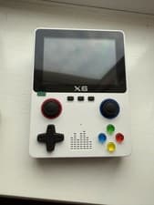 Image of X6 Handheld Retro Console – Preloaded with Classic Arcade Games – Collectors