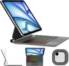 Image of Magic Keyboard For iPad Air 13 M3/M2 2025/2024/iPad Pro 12.9 inch 3/4/5/6th Gen