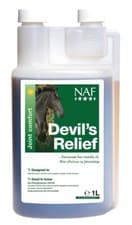Image of NAF DEVILS RELIEF - JOINT SUPPLEMENT FOR OLDER HORSES 500ml/1L/2L/5L