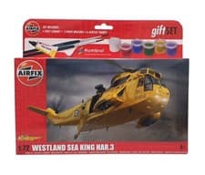 Image of AIRFIX 1/72 HANGING GIFT SET WESTLAND SEA KING HAR.3 (PLASTIC KIT) A55307B