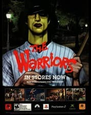 Image of The Warriors Rockstar Games Video Game Ad Vintage Print PS2 Xbox 2005