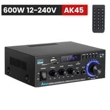 Image of 600W 2CH Power Amplifier Amplifier HiFi Audio Power Amplifier Amp bluetooth