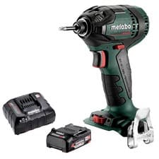 Image of Metabo SSD 18 LTX 200 BL 18V Brushless Impact Driver 1 x 2.0Ah Battery & Charger