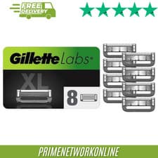 Image of Gillette Labs Razor Blade Refills | Pack of 8 XL | 100% GENUINE & SEALED ⭐⭐⭐⭐⭐