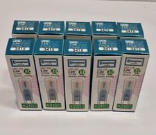 Image of Crompton LED G9 Warm White Lamp, 2.5W, 2700K Non-Dimming, Pack Of 10