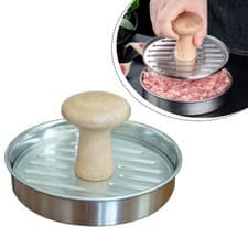 Image of Premium Stainless Steel Hamburger Press Patty Maker Perfect Burger in Seconds