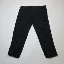 Image of BOSS Mens Sisla-6-Cargo Trousers Size 40 Black Regular Fit Cotton New Mens