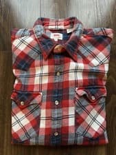 Image of Levi Strauss “Barstow” Overshirt (M) 40” Chest Red White & Blue BNWOT RRP £95
