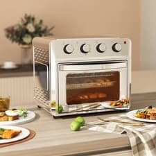 Image of 24L Air Fryer Oven, Electric Oven, Oil Free Cooking, Dishwasher Safe, 1600W