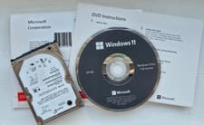 Image of Windows 11 Pro 64bit English Full version DVD package Factory Sealed.