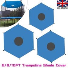 Image of 6/8/10ft Trampoline Cover Waterproof Trampoline Shade Cover Sunshade Accessories
