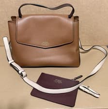 Image of Guess Ella Handbag + purse Orig £133.00 never worn. No tags. Faux Leather. Brown