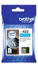 Image of Brother LC422C Cyan Ink Cartridge