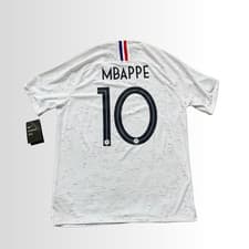 Image of Mbappe 10 France 2018-19 Large Vaporknit Away Shirt - BNWT