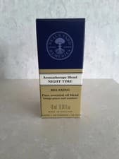 Image of Neal's Yard Remedies NIGHT TIME Aromatherapy Blend Boxed Essential Oil 10ml