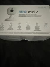 Image of Blink Mini 2 – Plug-in Smart Security Camera, HD Night View - White
