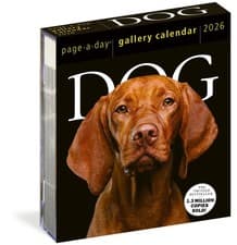 Image of Dog Page-A-Day® Gallery Calendar 2026 An Elegant Canine Celebration