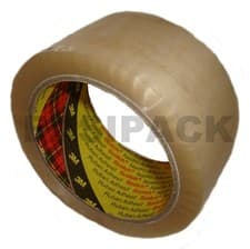 Image of 144 rolls (4 Boxes) x 3M 'CLEAR' Scotch packing 371 parcel 2" tape 48mm x 66M