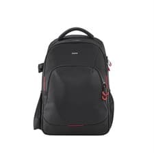 Image of Hama Ohio Camera Backpack 190 Ergonomic Shoulder Straps Black/Red