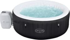 Image of Lay-Z-Spa Inflatable Hot Tub 4 Person AirJet Spa Jacuzzi Outdoor Garden Black