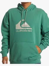 Image of Quiksilver - Hoodie Hoody - Big Logo - Frosty Spruce