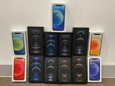 Image of Genuine Apple iPhone 12, 12 mini 12 Pro 12 Pro Max Empty Box with charging cable