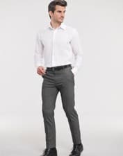Image of Russell Men's Long Sleeve Stylish Tailored Fit Ultimate Non-Iron Shirt