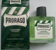 Image of Proraso Aftershave | GREEN Toning Lotion | WHITE Balm | 100 ml