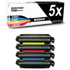 Image of 5X Eurotone Cartridge For HP Color LaserJet Enterprise Flow MFP M-577-C M-553-DN