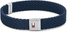 Image of Tommy Hilfiger Jewelry Men's Silicone Bracelet in blue 2790239S