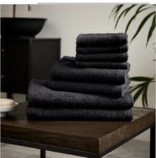 Image of Catherine Lansfield Quick Dry 100% Cotton 8 Piece Towel Bale