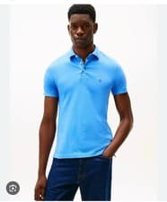 Image of Tommy Hilfiger Men's Polo T Shirt XXL  1985 Slim Fit