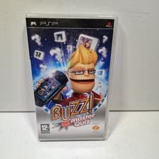 Image of PSP UMD Game Buzz Master Quiz Sony PlayStation Portable Excellent Condition