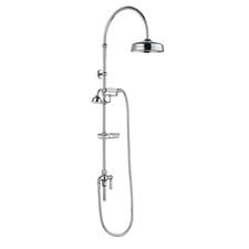 Image of Hudson Reed Deluxe Grand Rigid Riser Kit with Handset & Shower Head Bathroom