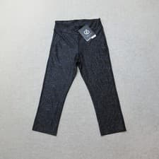 Image of Dare 2B Leggings Womens UK 8 Black Cropped Casual Sports 3/4 Outdoors EU 36 NWT